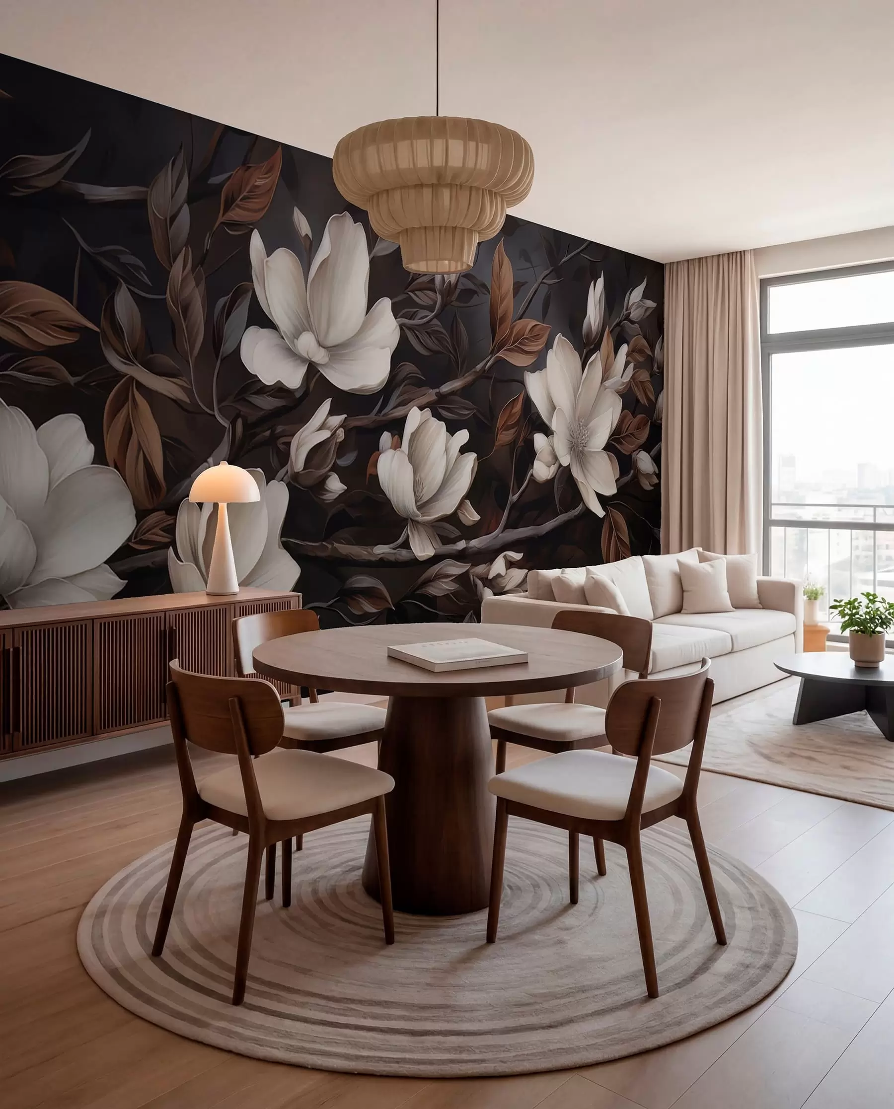wall murals Елегантна грана дрвета w04950