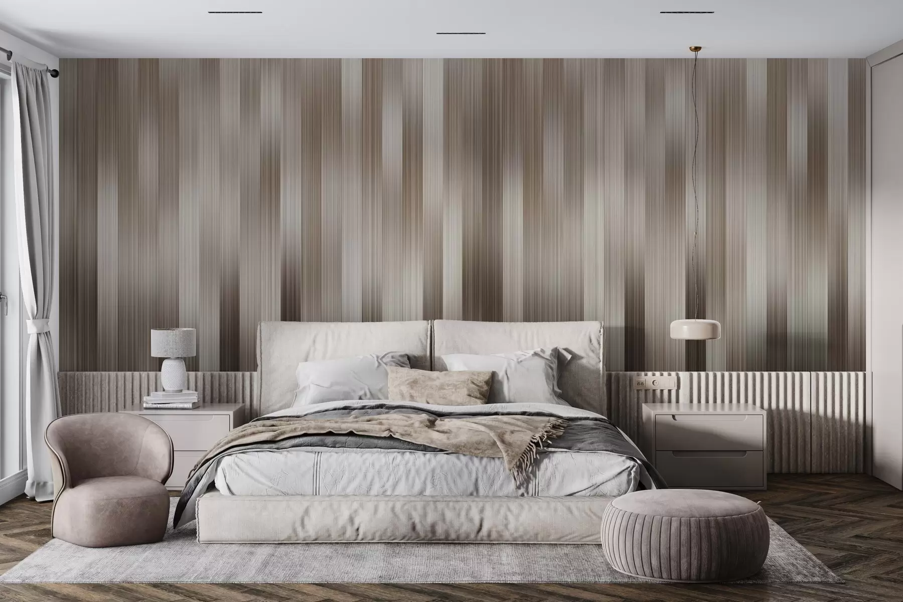 wall murals Хармонија вертикалних линија w04952v1