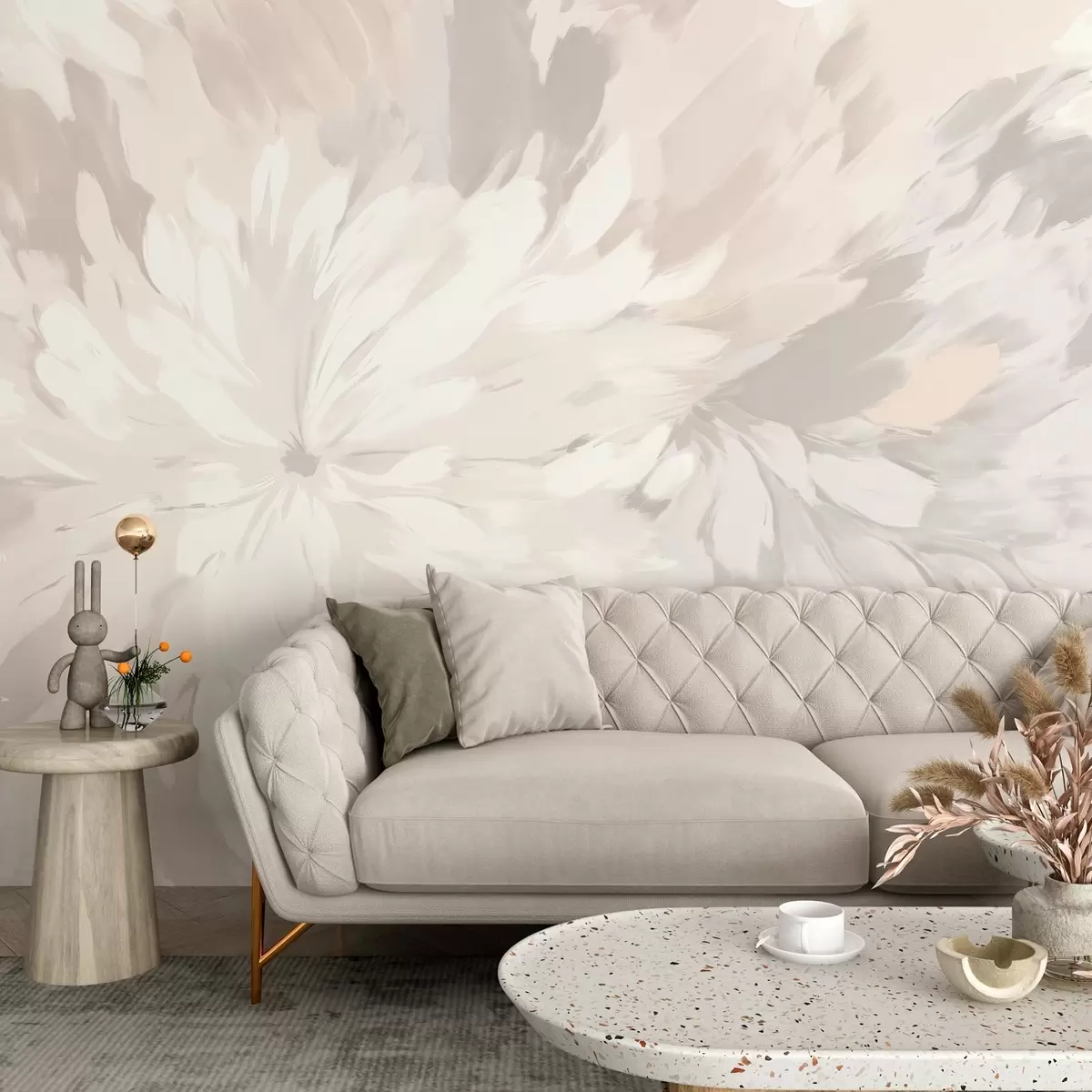 wall murals Апстрактно цвеће w04914