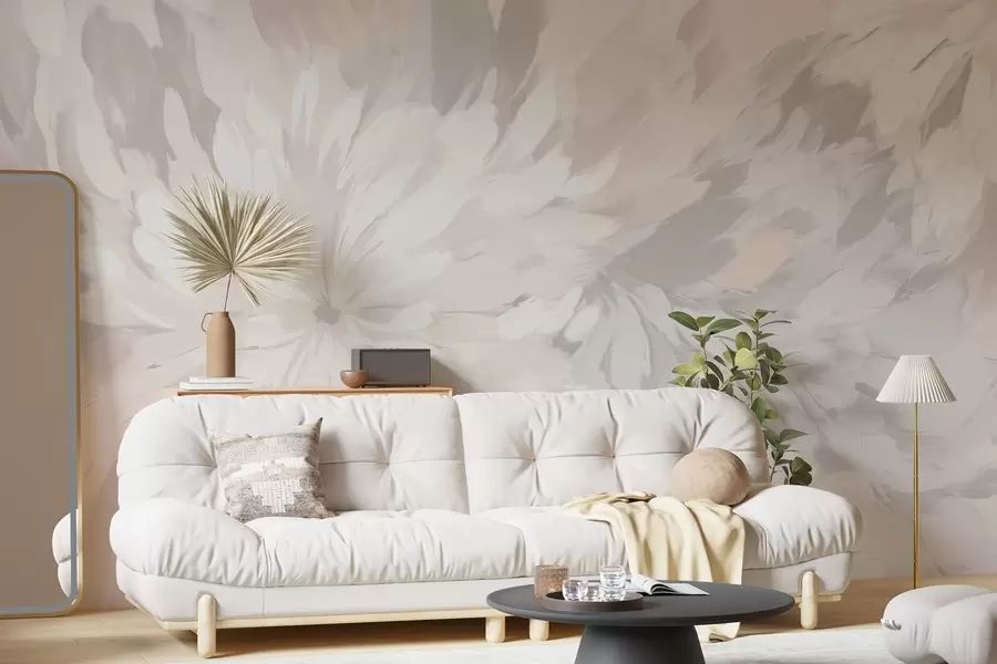 wall murals Апстрактно цвеће w04914