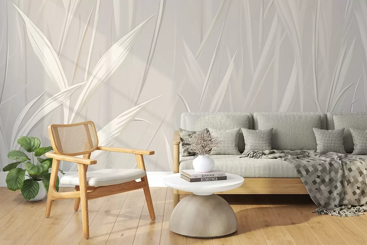 wall murals Апстрактна трава w04915