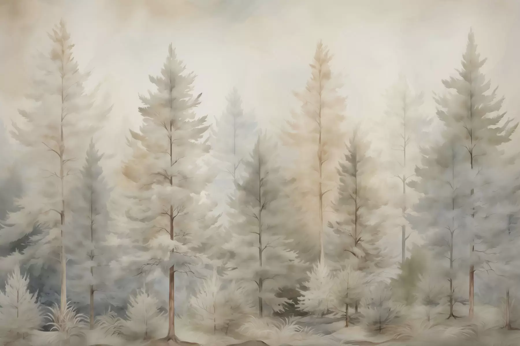 wall murals Четинарска шума w04975