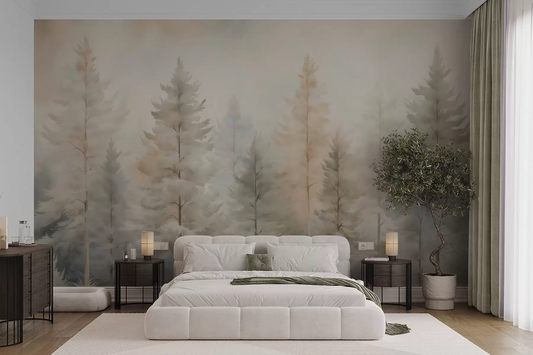 wall murals Четинарска шума w04975