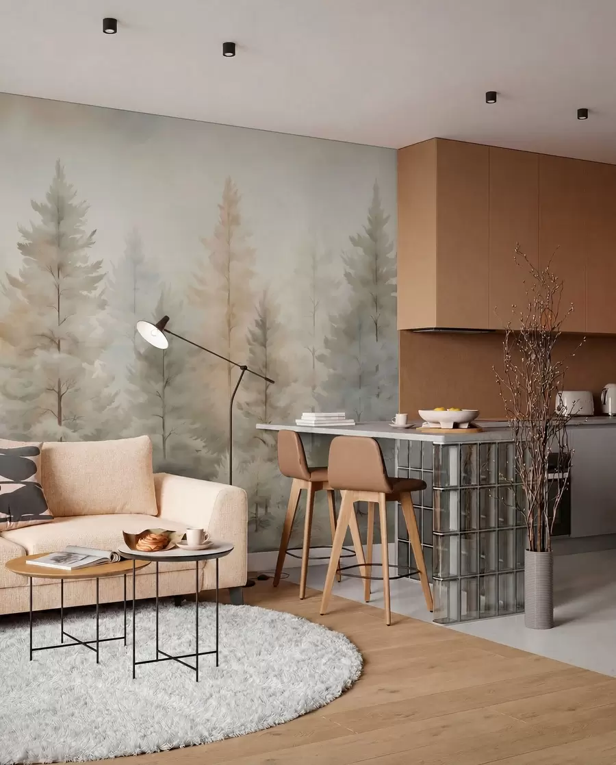 wall murals Четинарска шума w04975
