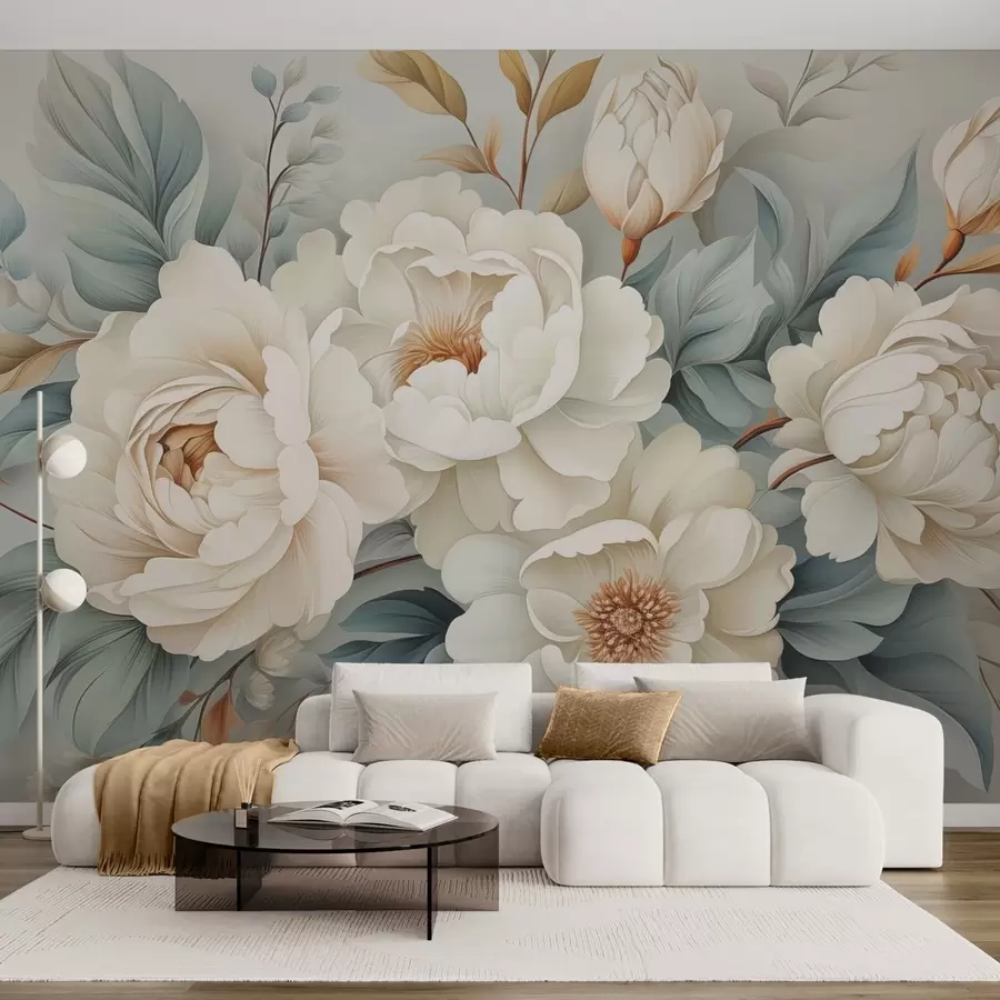 wall murals Букет божура w04979