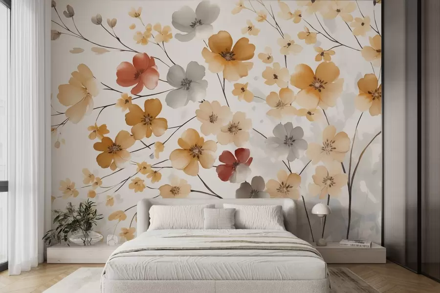wall murals Вилдфловерс w04980