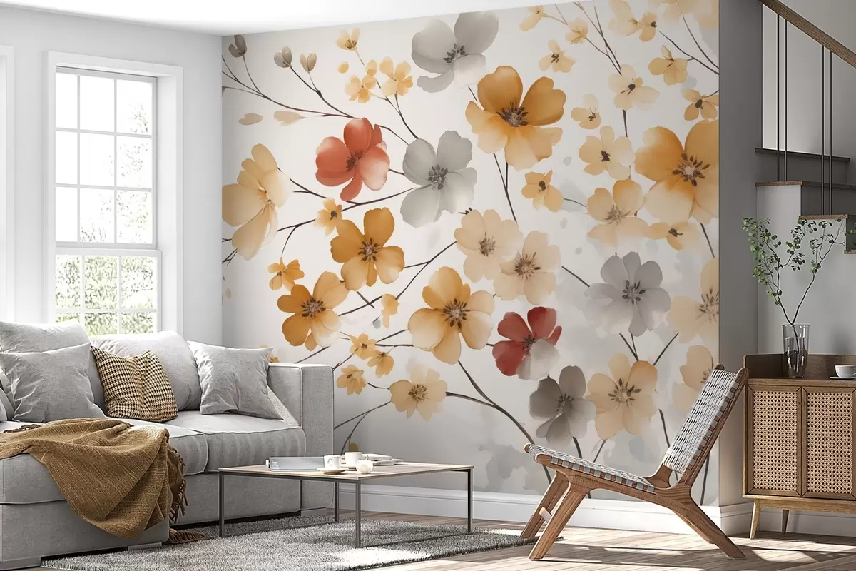 wall murals Вилдфловерс w04980