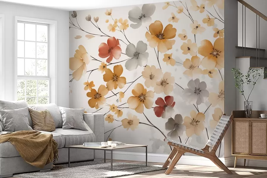 wall murals Вилдфловерс w04980