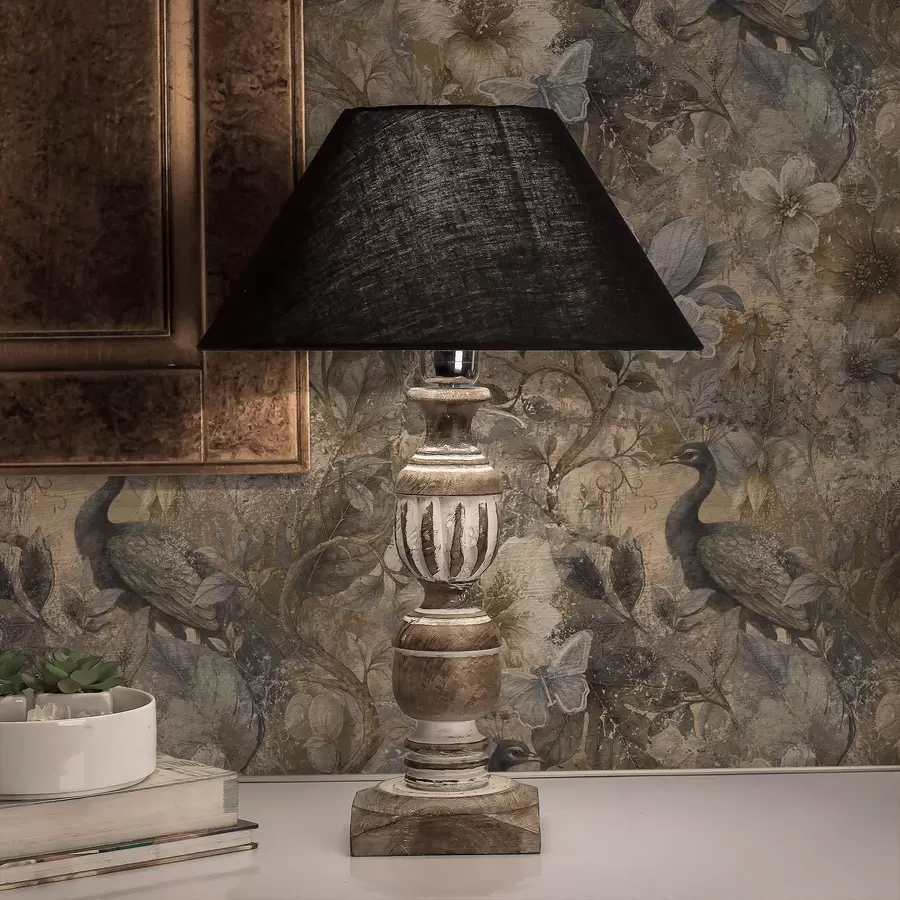 wall murals Колаж старих цветова са пауновима и лептирима a00897