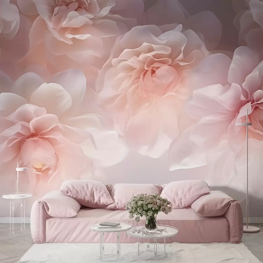wall murals Пеониес w04919