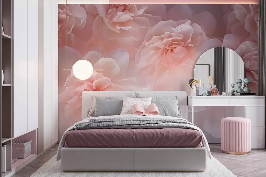 wall murals Пеониес w04919