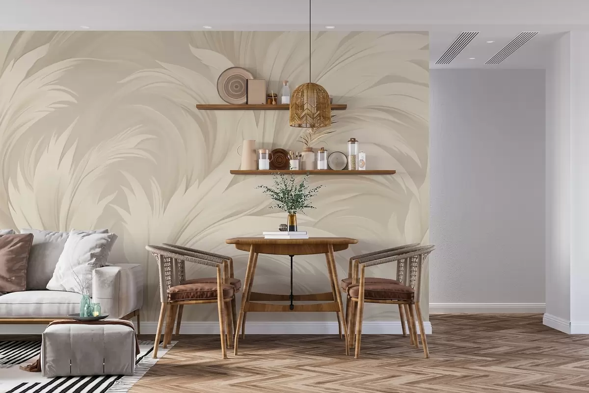 wall murals Апстрактни листови w04987