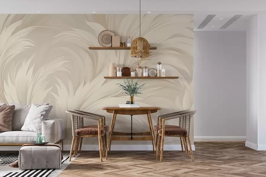 wall murals Апстрактни листови w04987