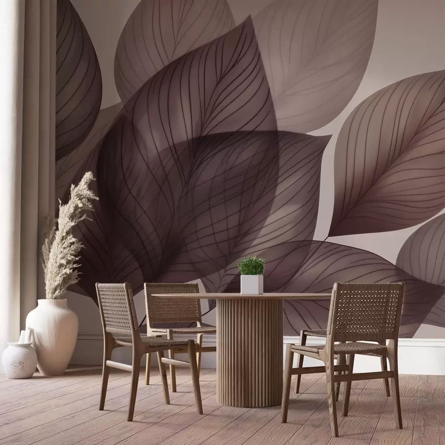 wall murals Линеарни листови w04974v2
