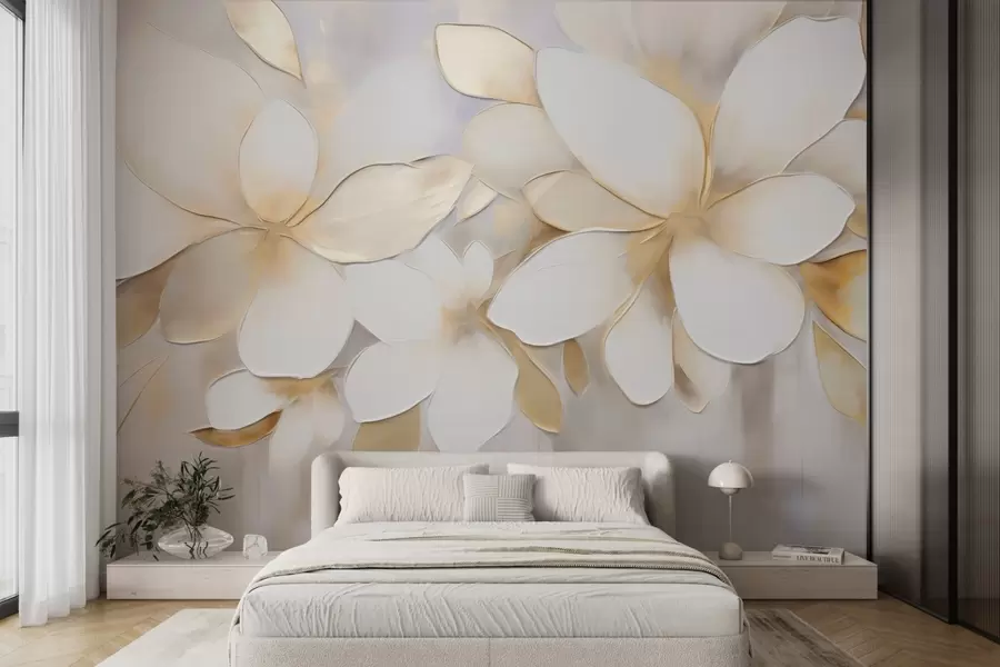 wall murals Апстрактно цвеће w09598