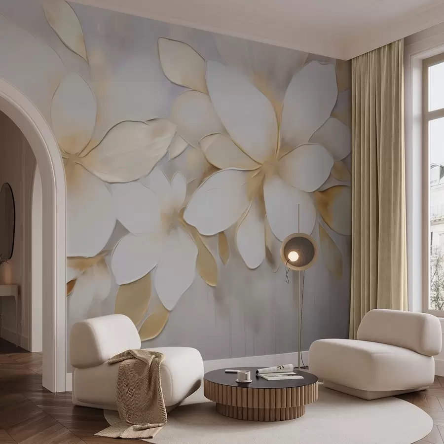 wall murals Апстрактно цвеће w09598