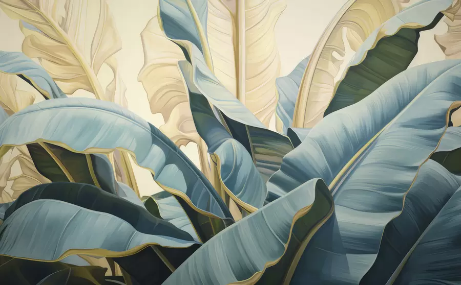 wall murals Велики листови банане w05005