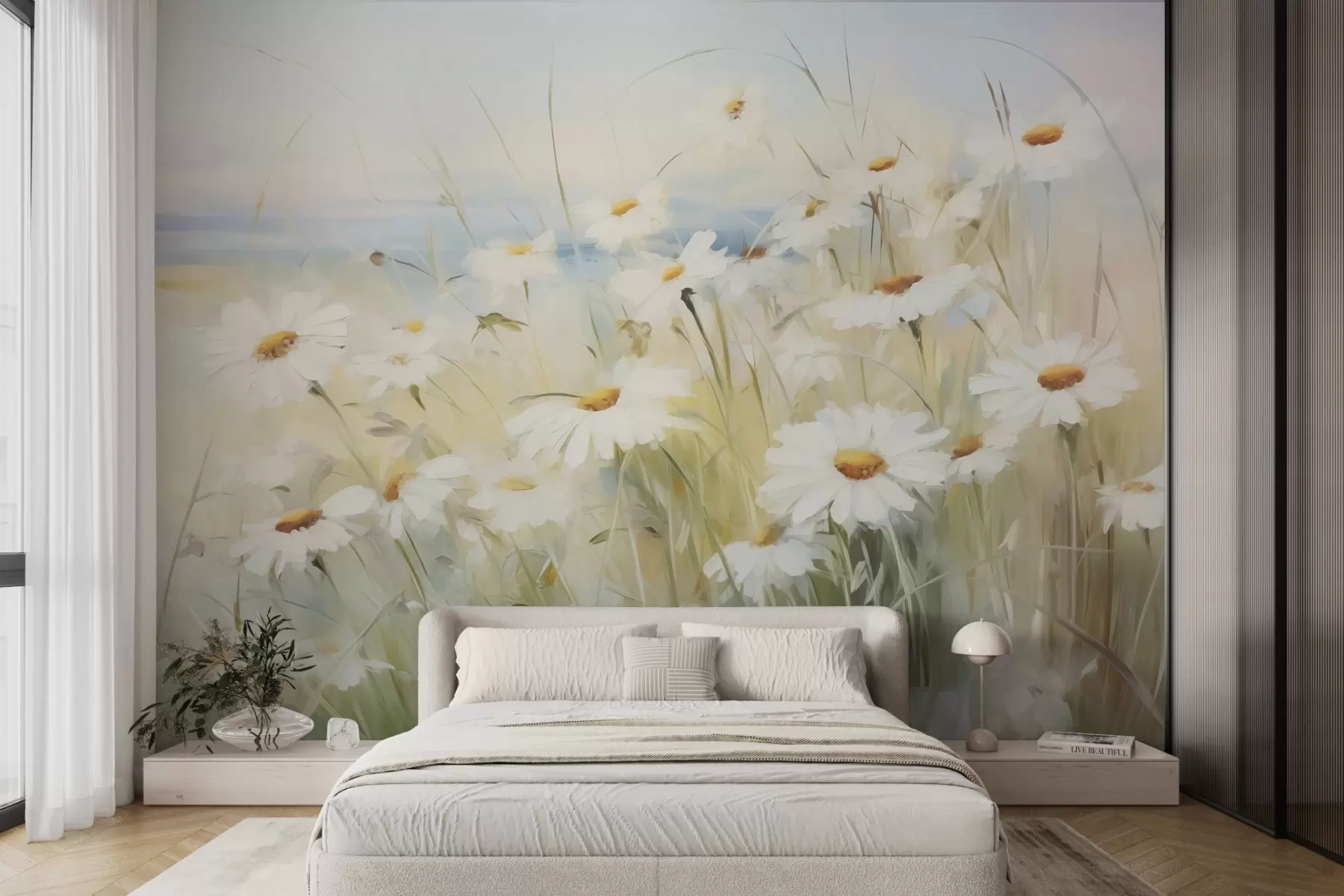 wall murals Цветно поље w05035