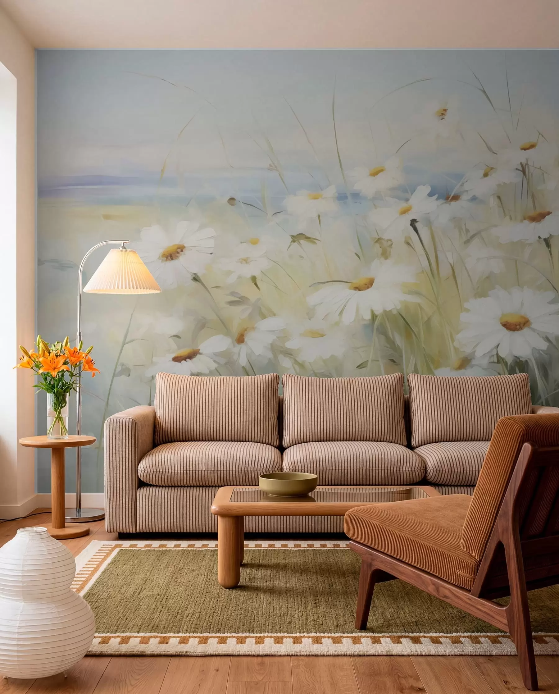 wall murals Цветно поље w05035