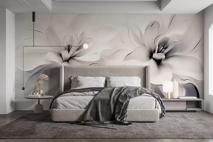wall murals Фантазијско цвеће w04984v1