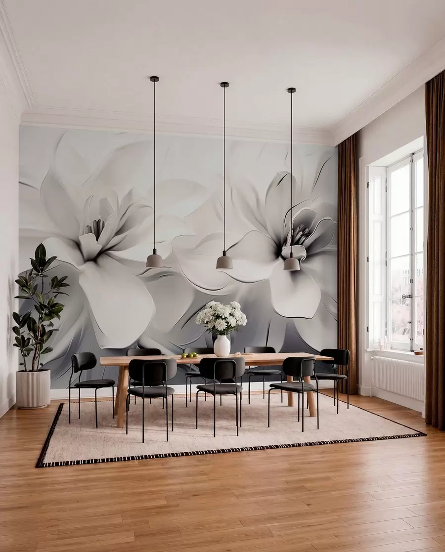 wall murals Фантазијско цвеће w04984v1
