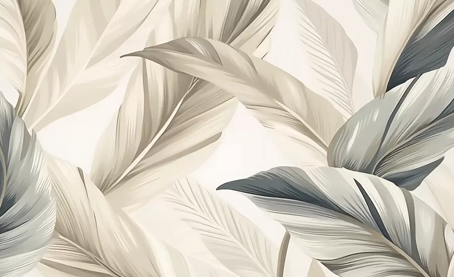 wall murals Банана лишће w04988