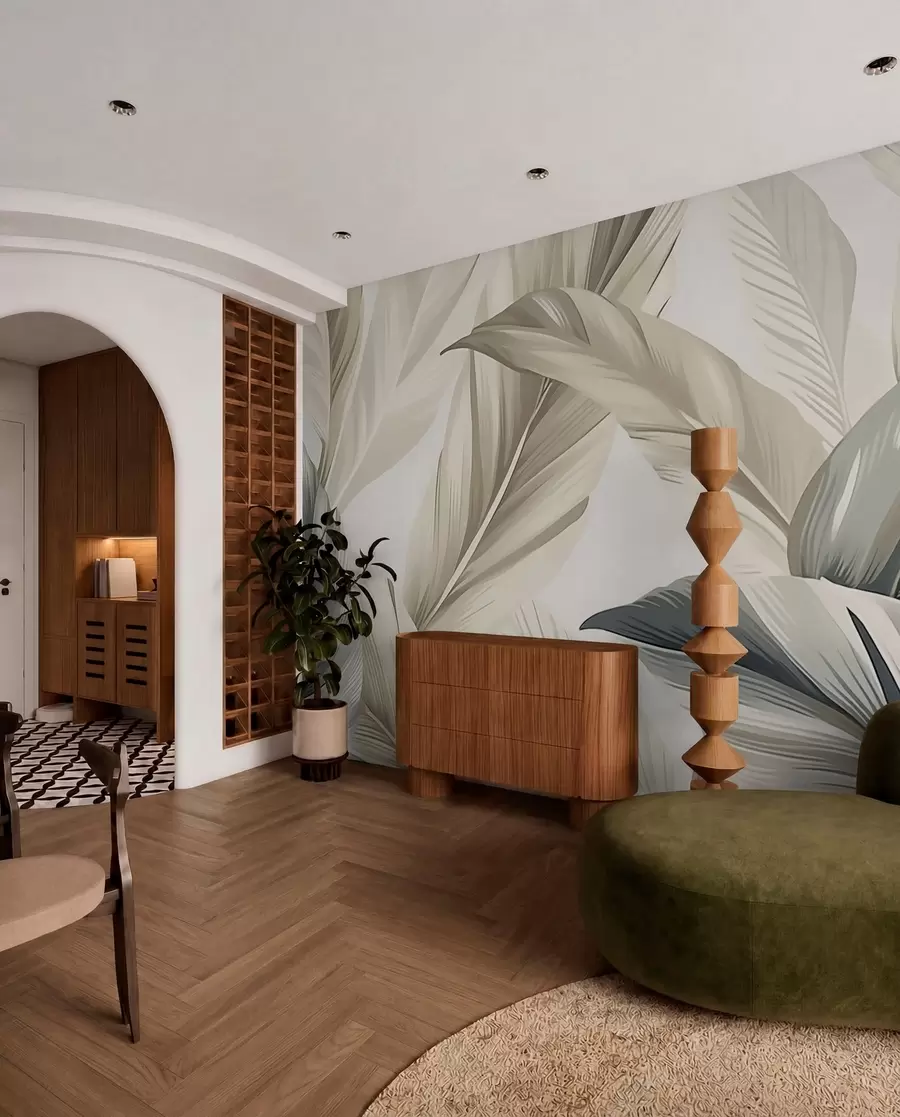 wall murals Банана лишће w04988