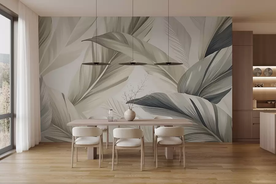 wall murals Банана лишће w04988
