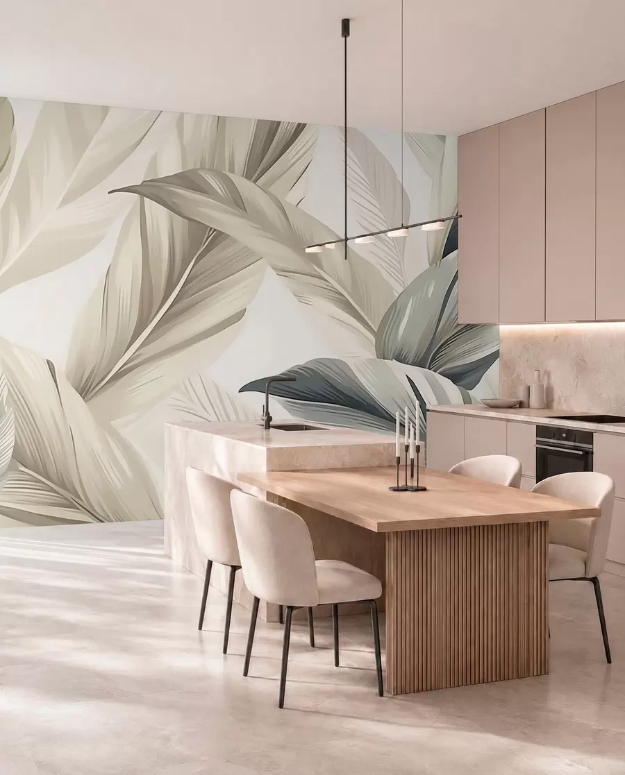 wall murals Банана лишће w04988