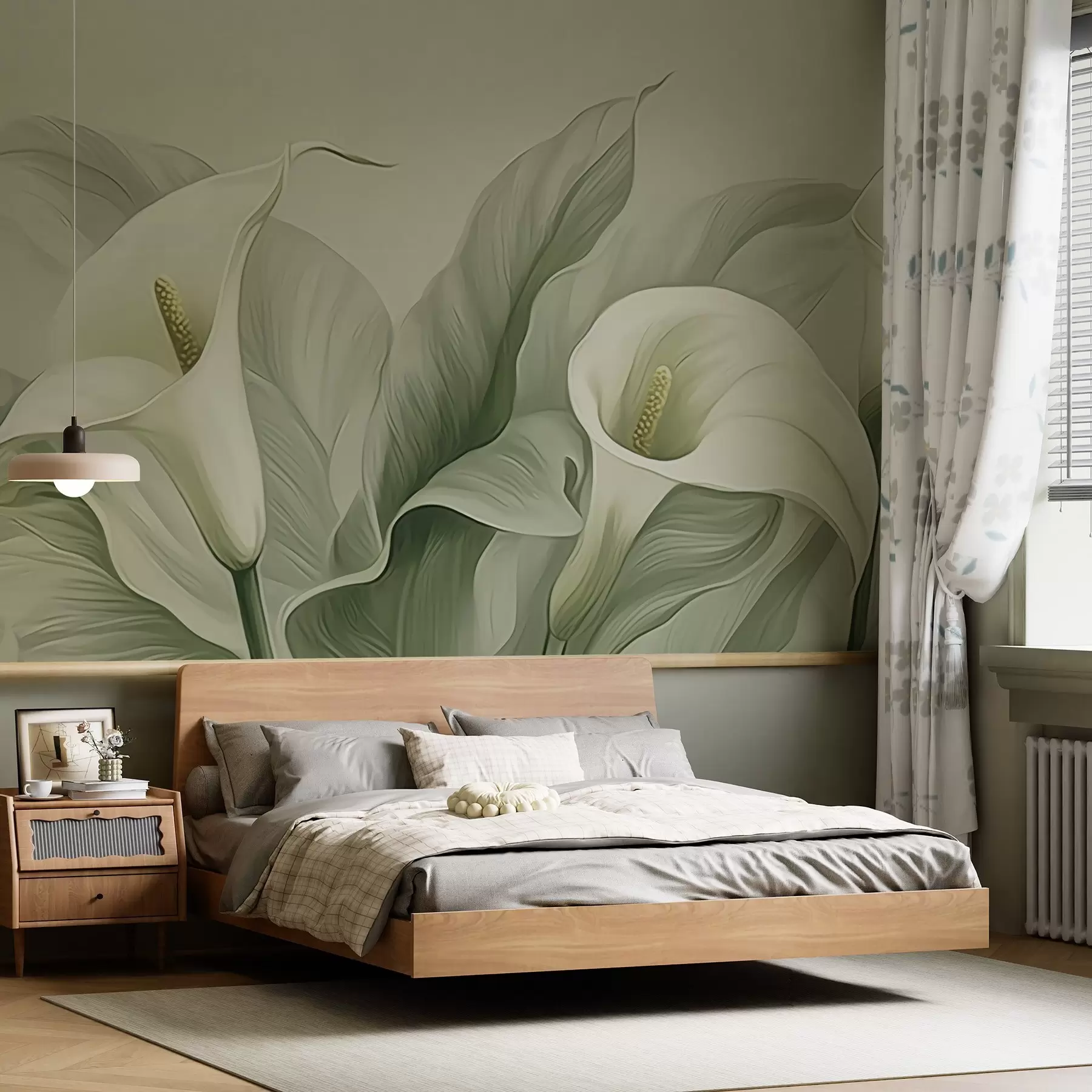 wall murals Егзотично цвеће w05028