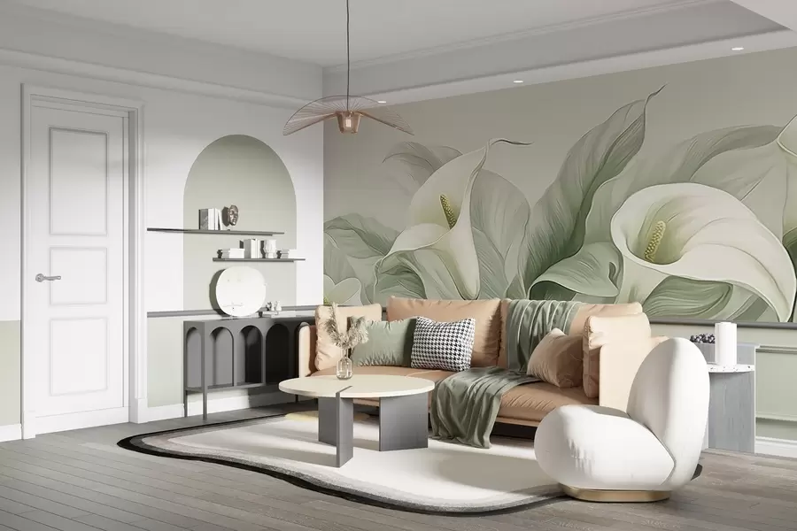 wall murals Егзотично цвеће w05028