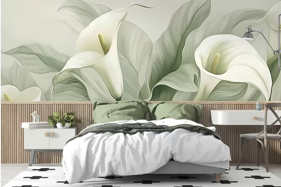 wall murals Егзотично цвеће w05028