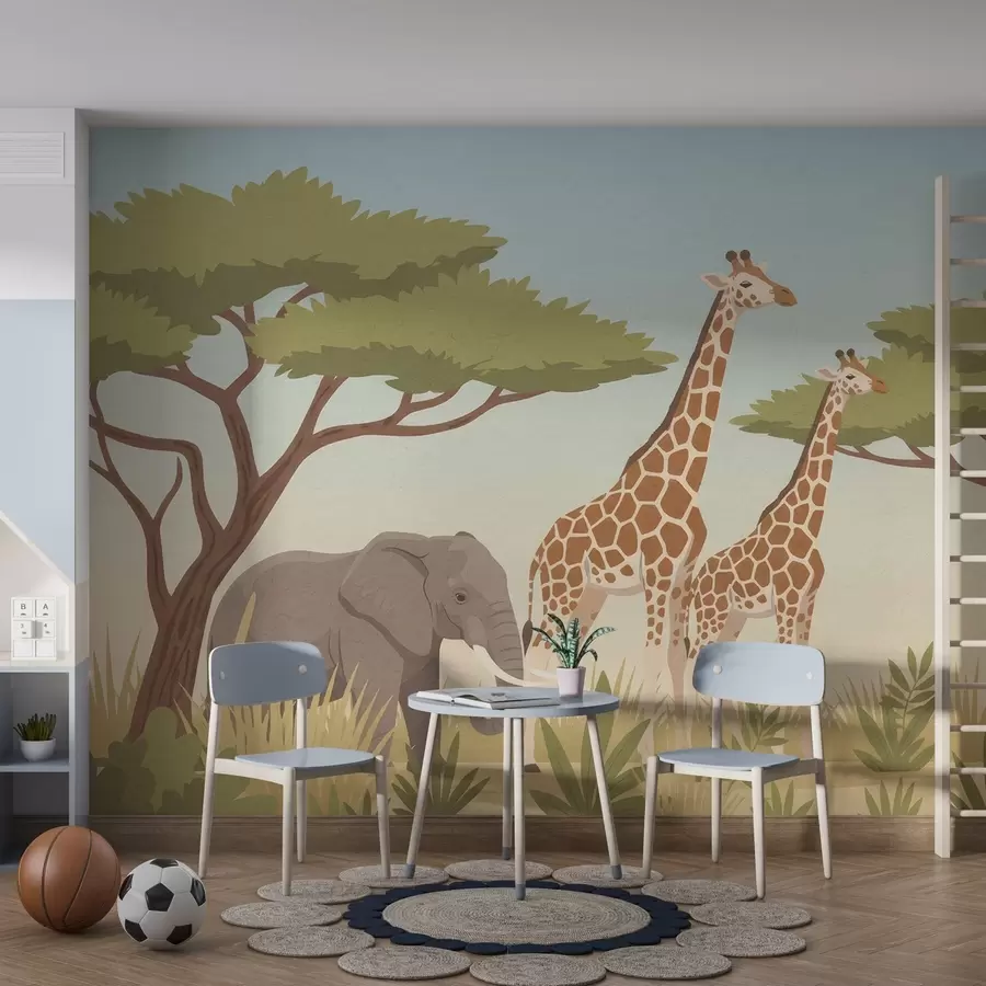 wall murals Животиње џунгле w05041