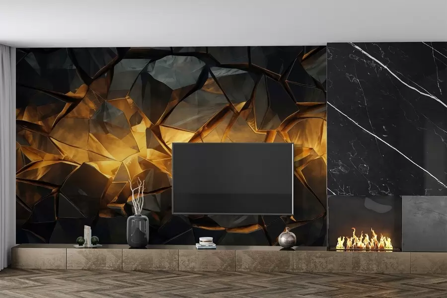 wall murals Имитација камена у акварелу w05045