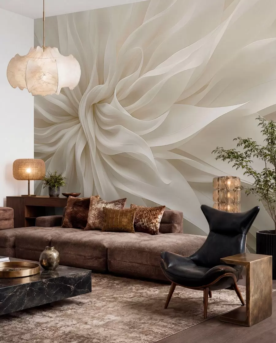wall murals Свилене латице светлости w05050