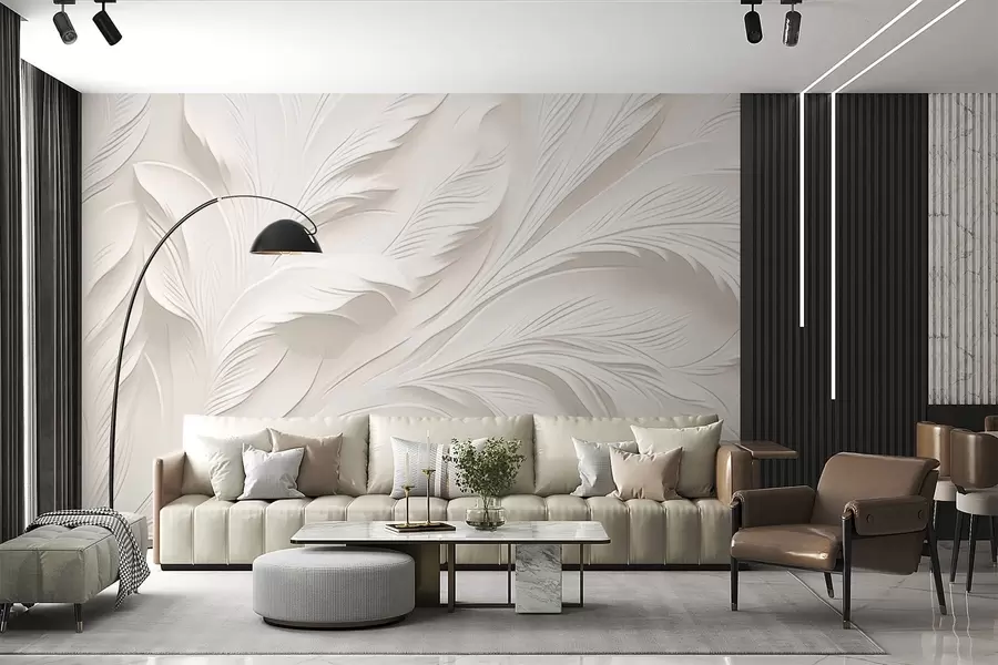wall murals Апстрактни таласасти облици w04749