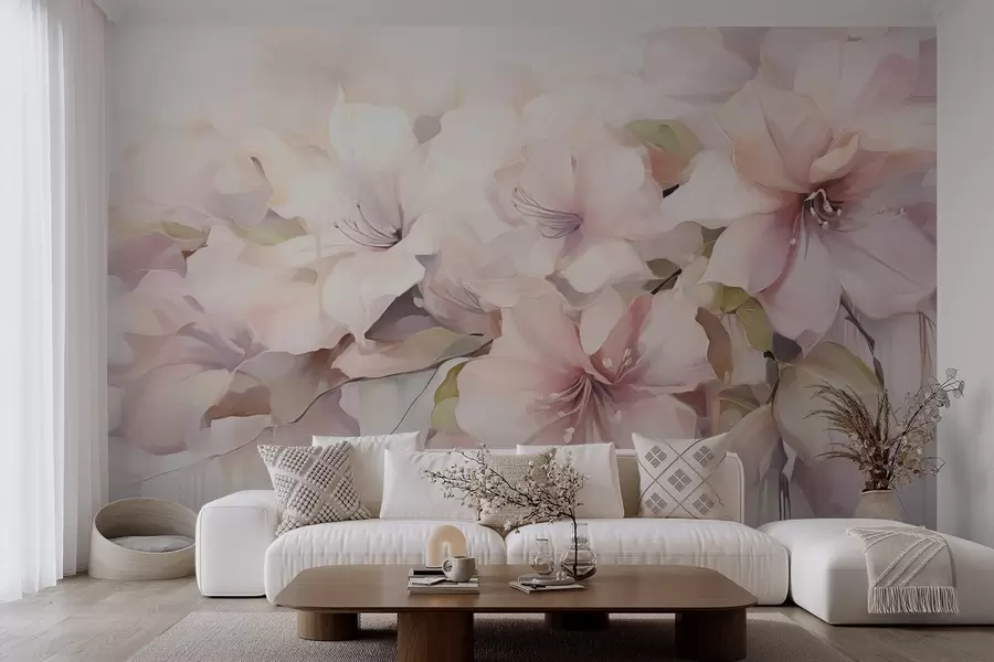 wall murals Сликање имитацијом цвећа w05101