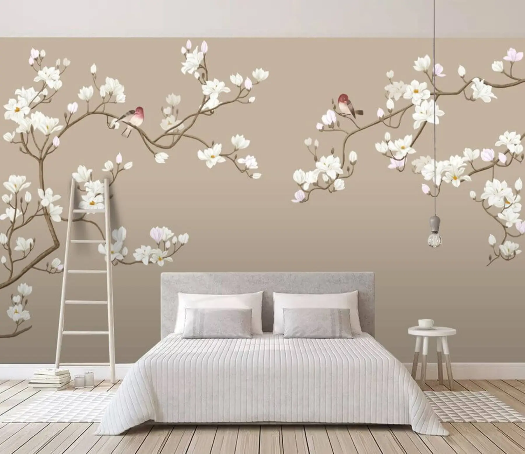 wall murals Flower, brown e petal u29583