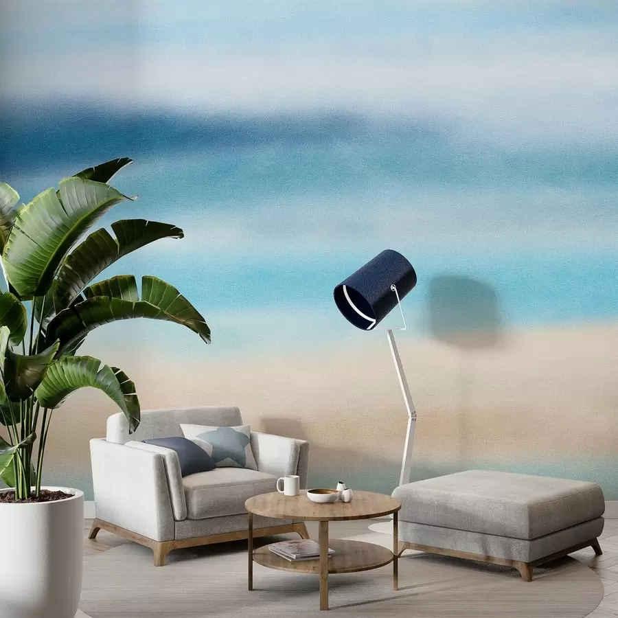 wall murals текстурирано сликање у стилу акварела w05066