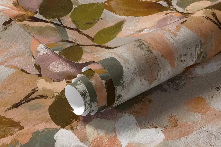 wall murals Цветни потези четкицом a00968