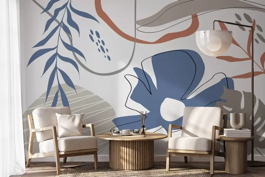 wall murals Апстрактна композиција w05188