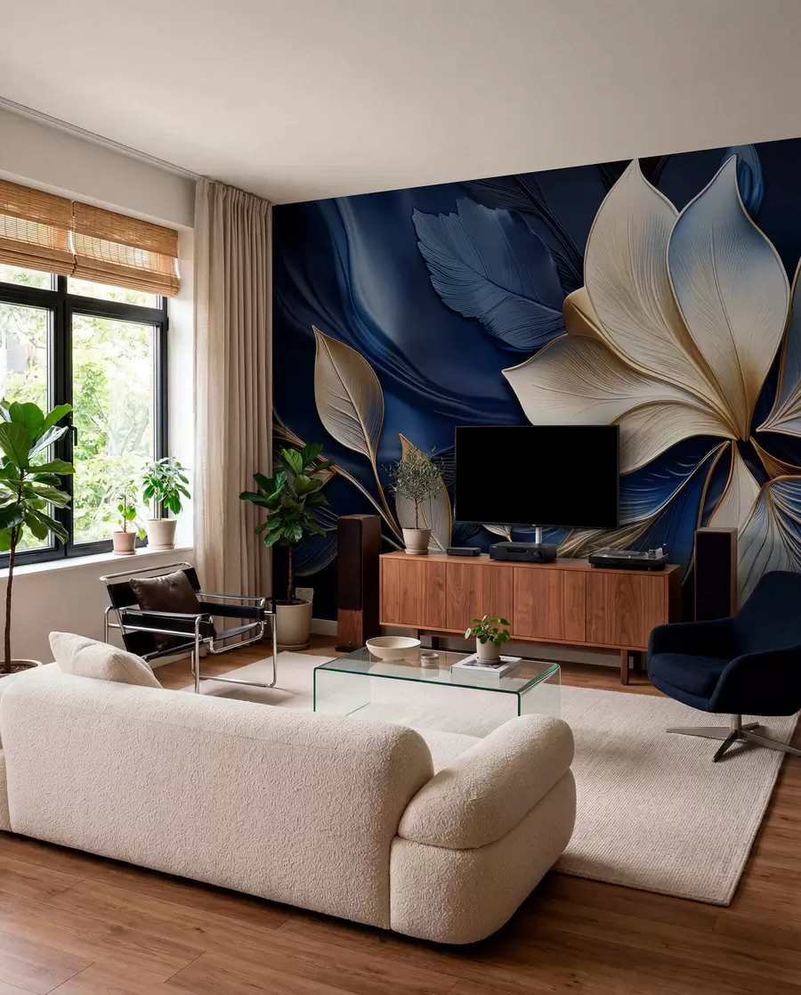 wall murals Плава хармонија w05012