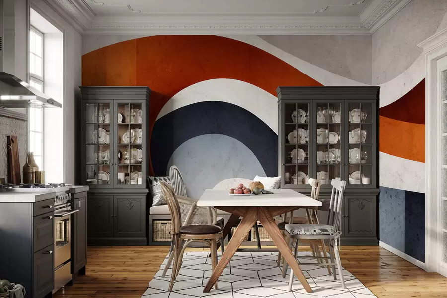 wall murals Геометријски простор w05169