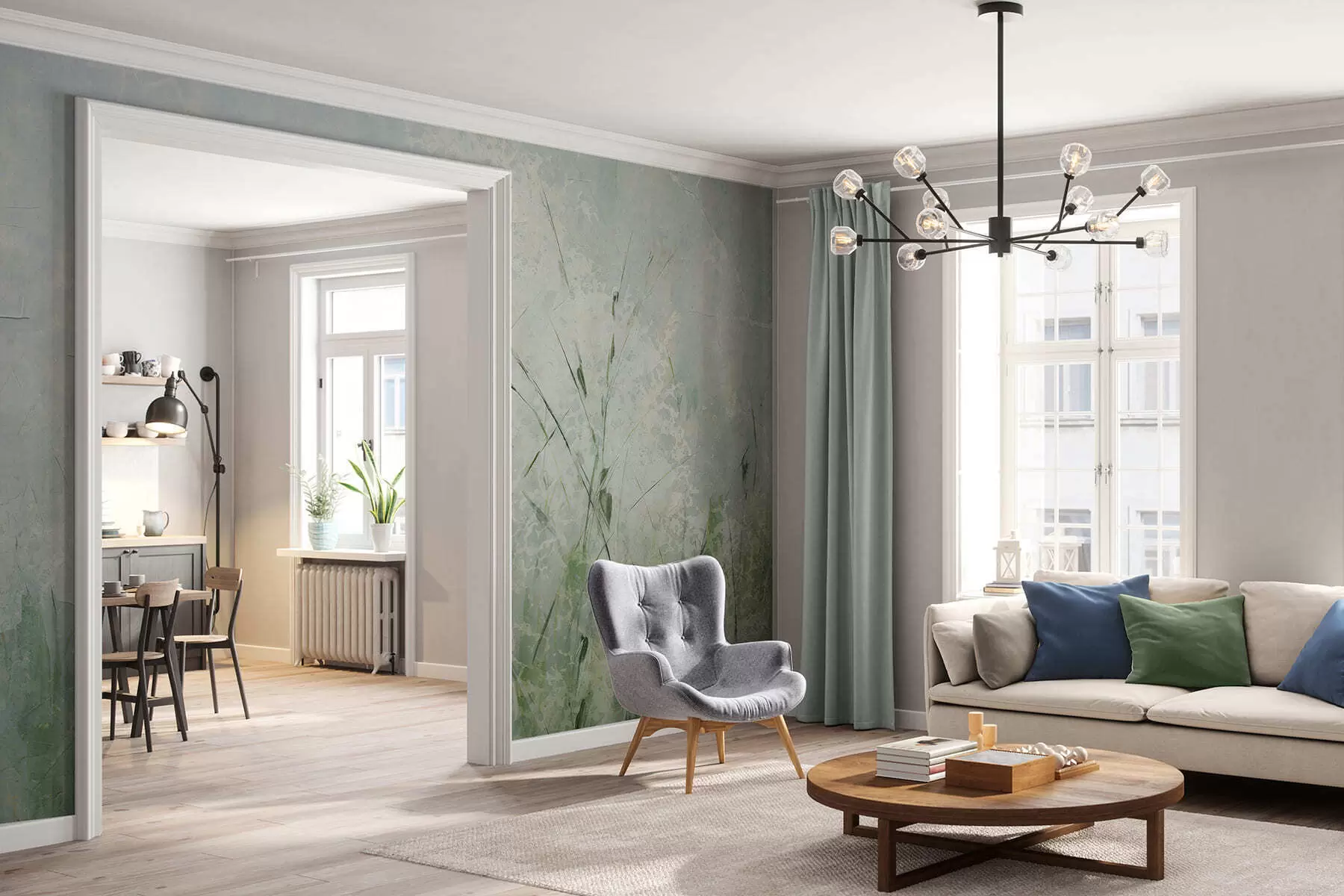 wall murals Светлост траве w05176