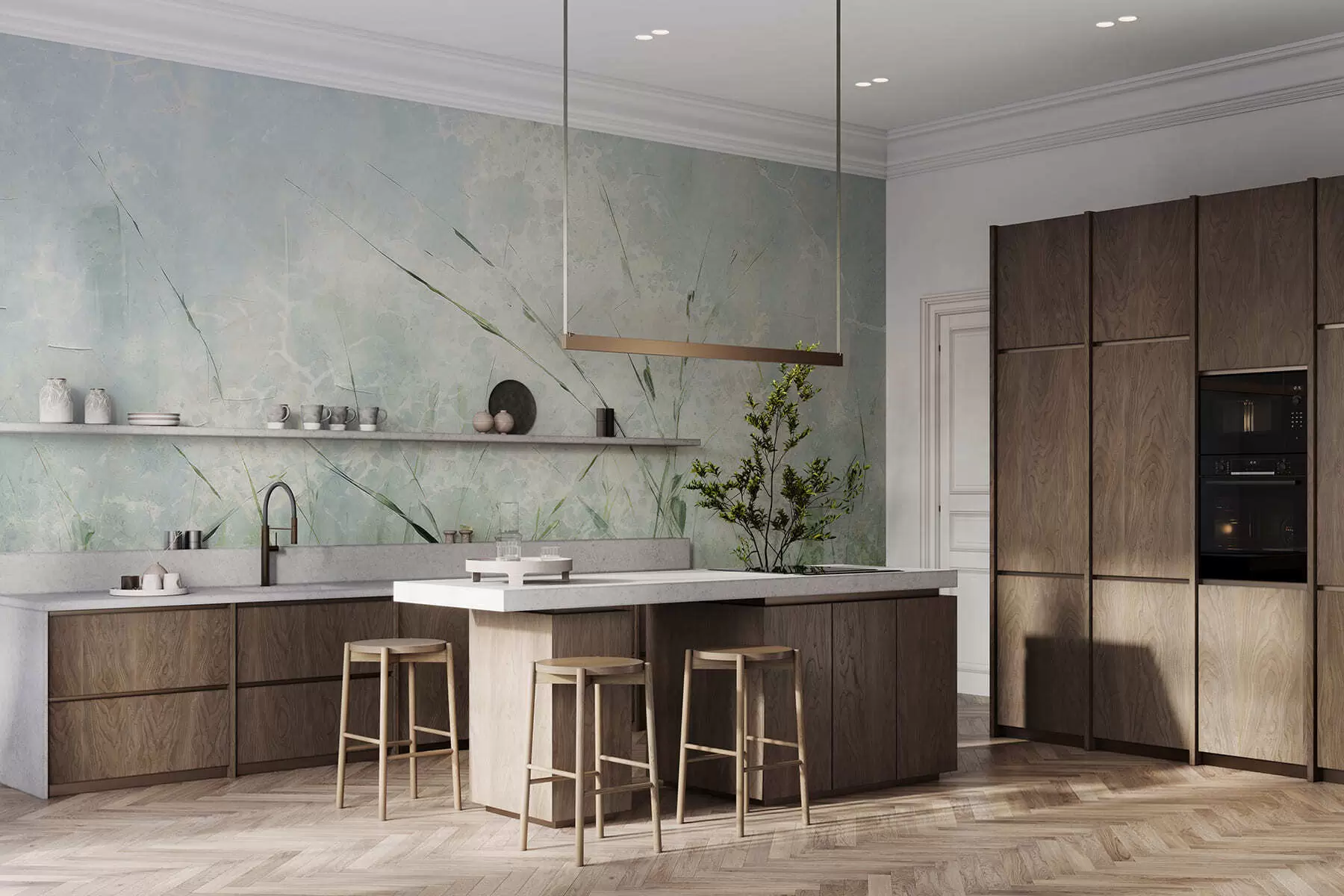 wall murals Светлост траве w05176