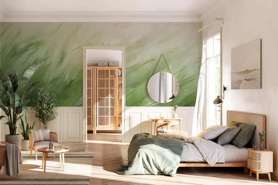 wall murals Дах траве w05183