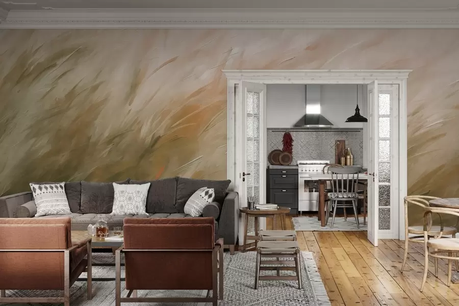 wall murals Дах траве w05183v1