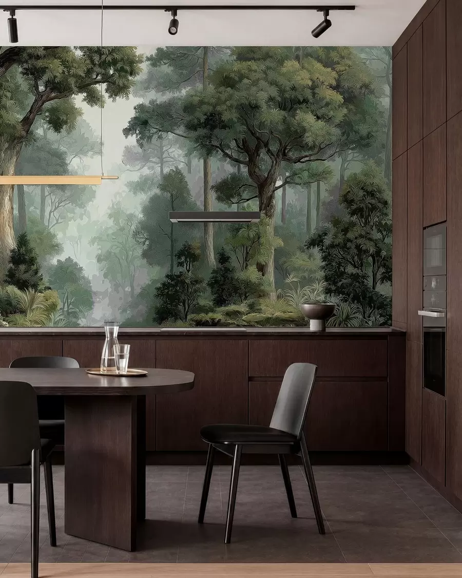 wall murals Листопадна шума w05196