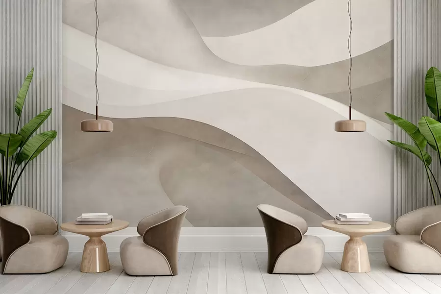 wall murals Апстрактни зид, таласи w09694