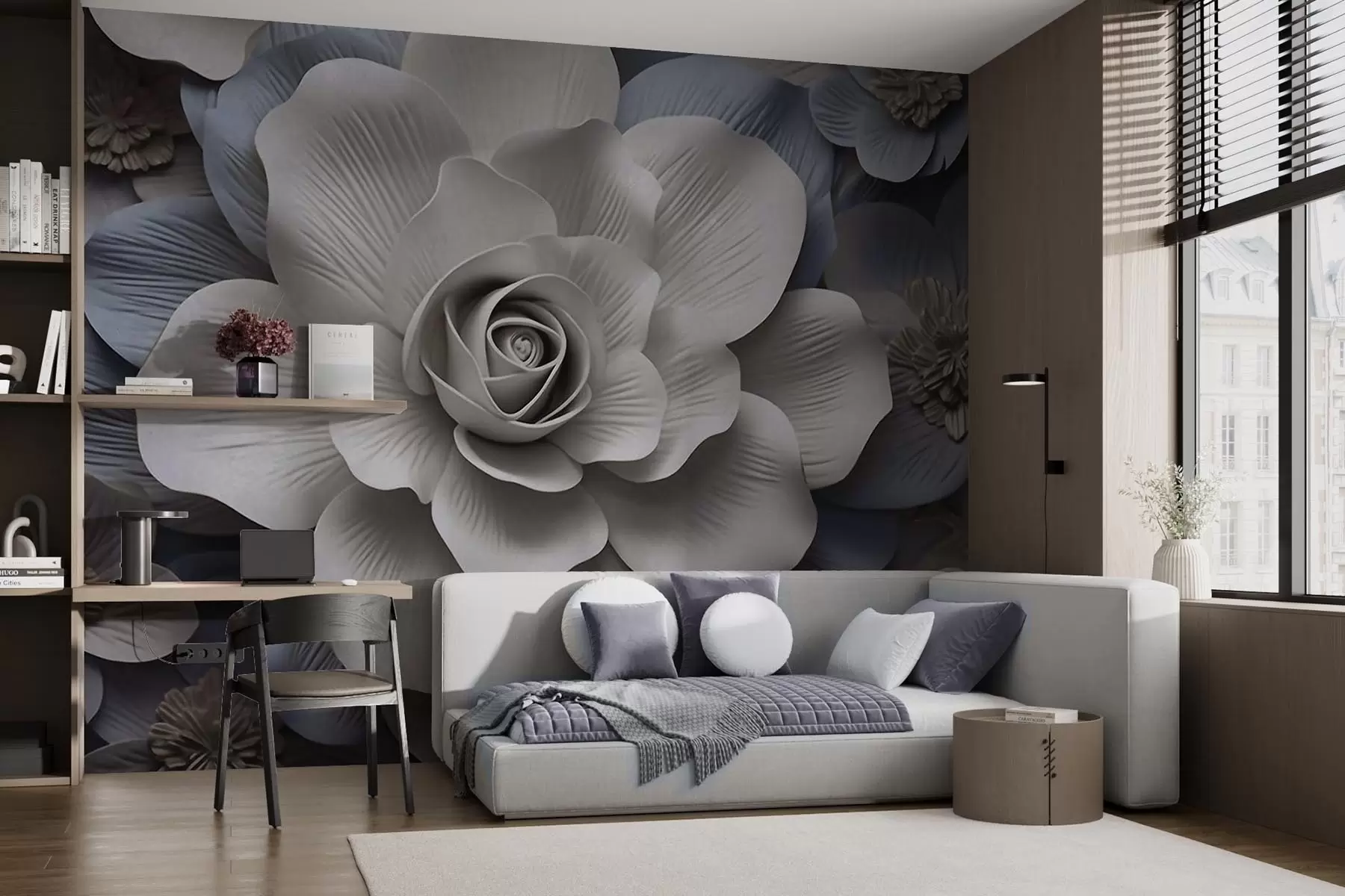 wall murals Велики цвет w09698